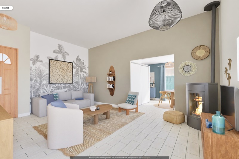 Vente Maison ARVEYRES - 3 pièces -96 m² - (33500)