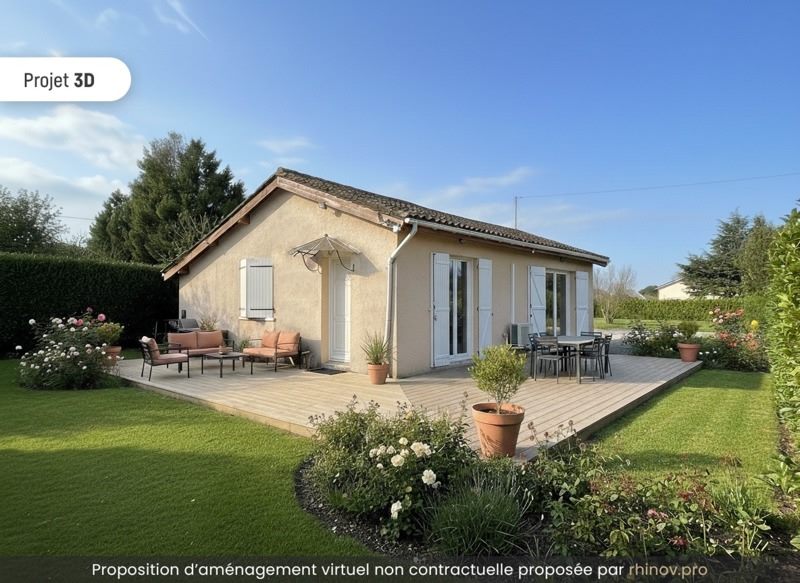 Vente Maison GARDONNE - 3 pièces -66 m² - (24680)
