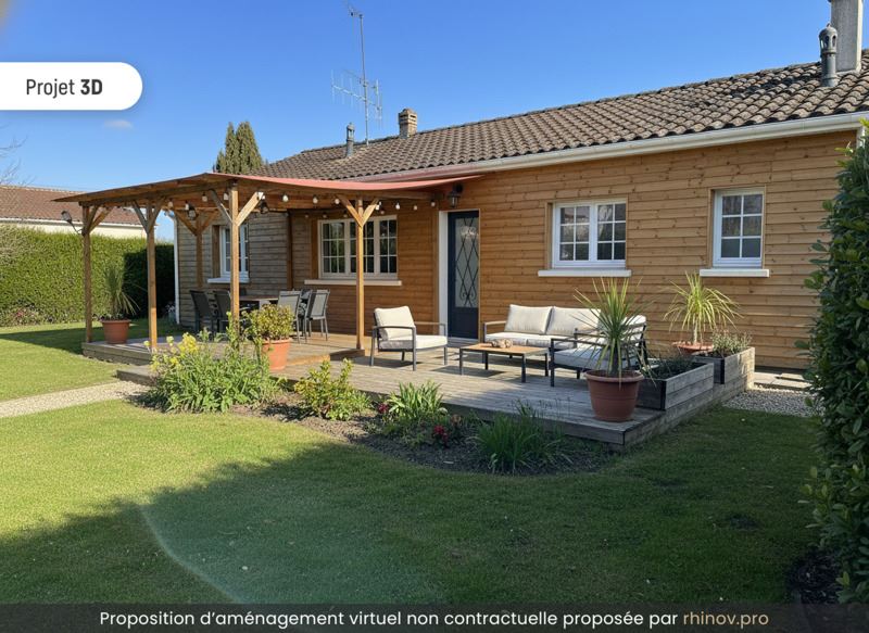 Vente Maison CHERVES RICHEMONT - 4 pièces -106 m² - (16370)