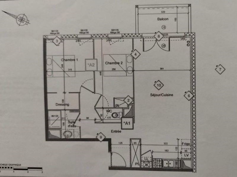 Vente Appartement Mios - 3 pièces -67 m² - (33380)