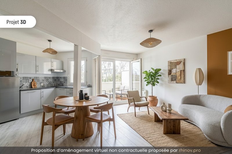 Vente Appartement BORDEAUX - 2 pièces -48,7 m² - (33000)