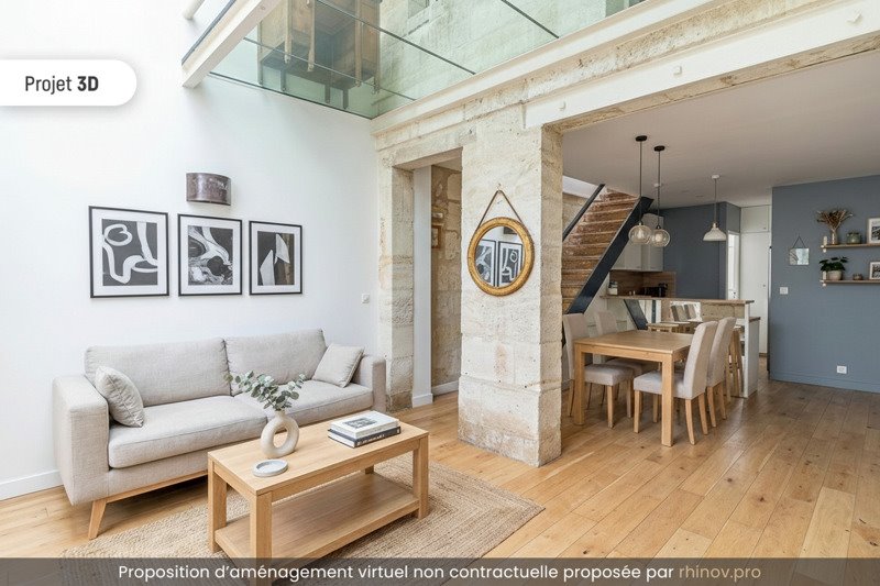 Vente Maison BORDEAUX - 3 pièces -67 m² - (33000)