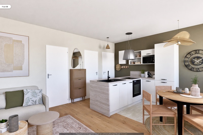 Vente Appartement BORDEAUX - 2 pièces -36 m² - (33000)