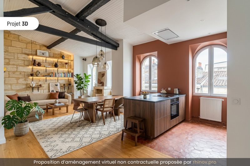 Vente Appartement BORDEAUX - 3 pièces -78 m² - (33000)