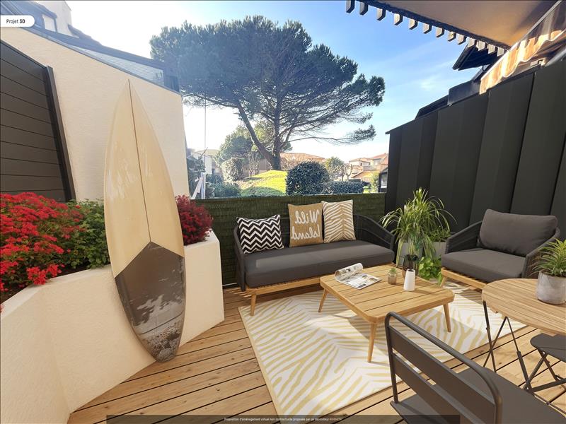 Vente Appartement VIEUX BOUCAU LES BAINS - 1 pièce -23 m² - (40480)
