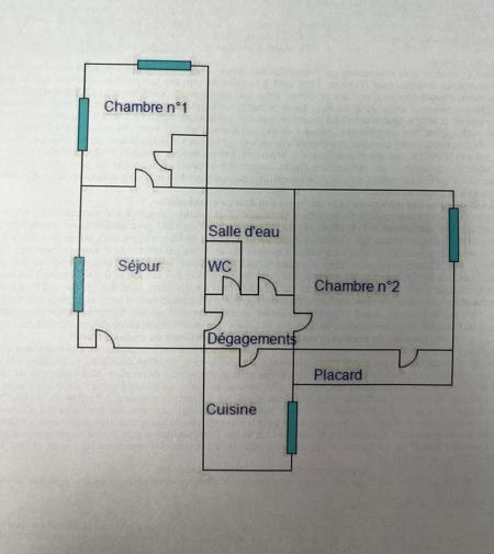 Vente Appartement BEZIERS - 3 pièces -64,3 m² - (34500)