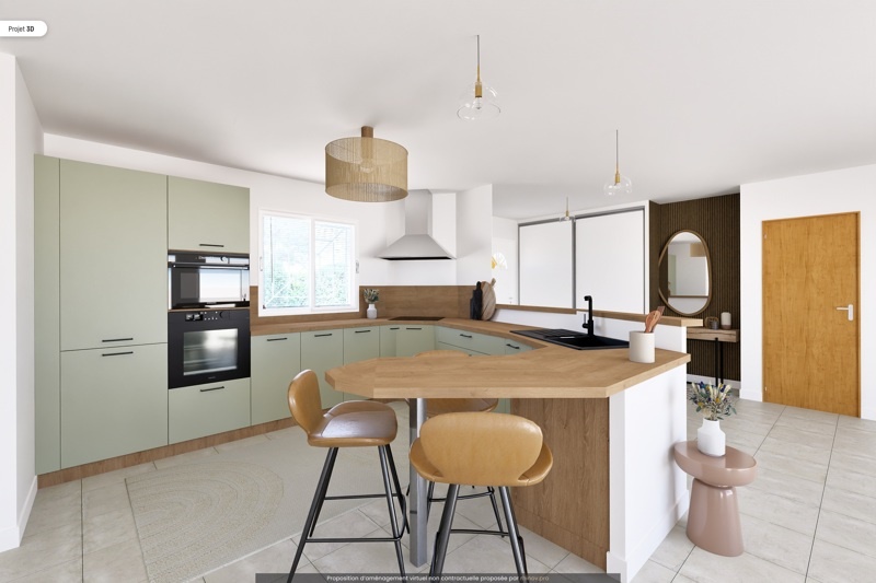 Vente Maison HERM - 7 pièces -158 m² - (40990)