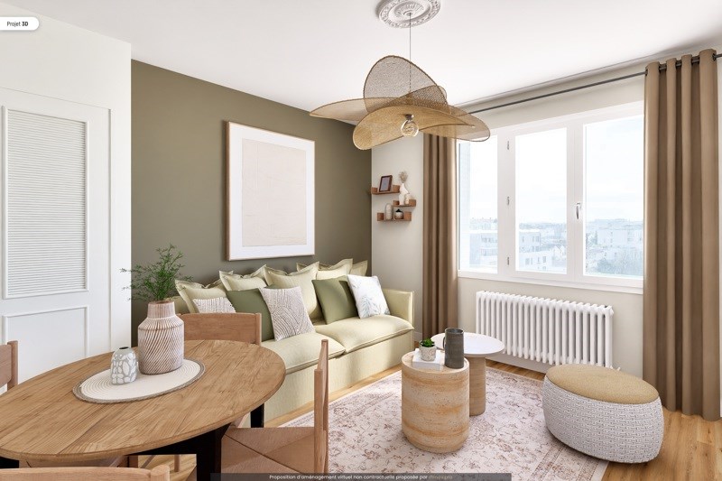 Vente Appartement VILLEURBANNE - 3 pièces -49 m² - (69100)