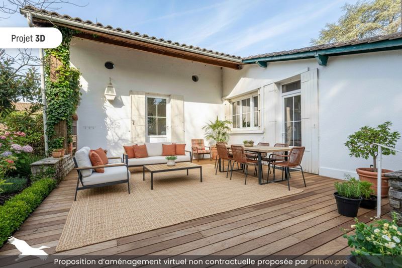 Vente Maison ST AIGULIN - 4 pièces -105 m² - (17360)