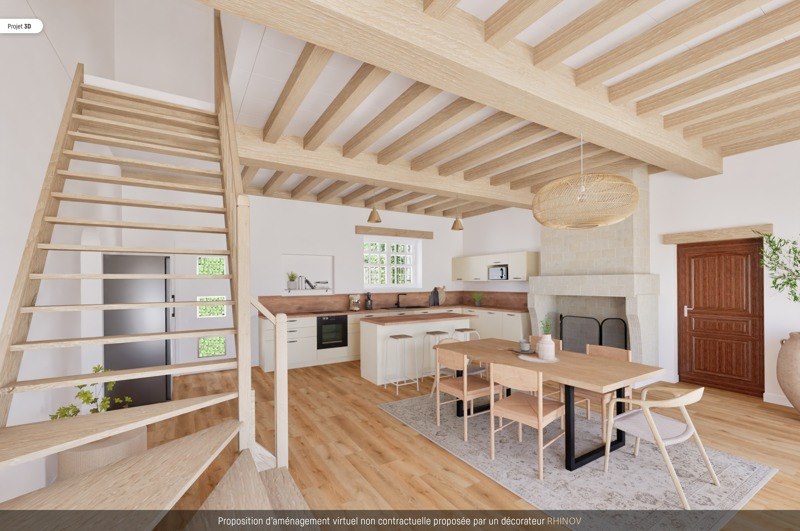 Vente Maison LA JEMAYE PONTEYRAUD - 7 pièces -231 m² - (24410)