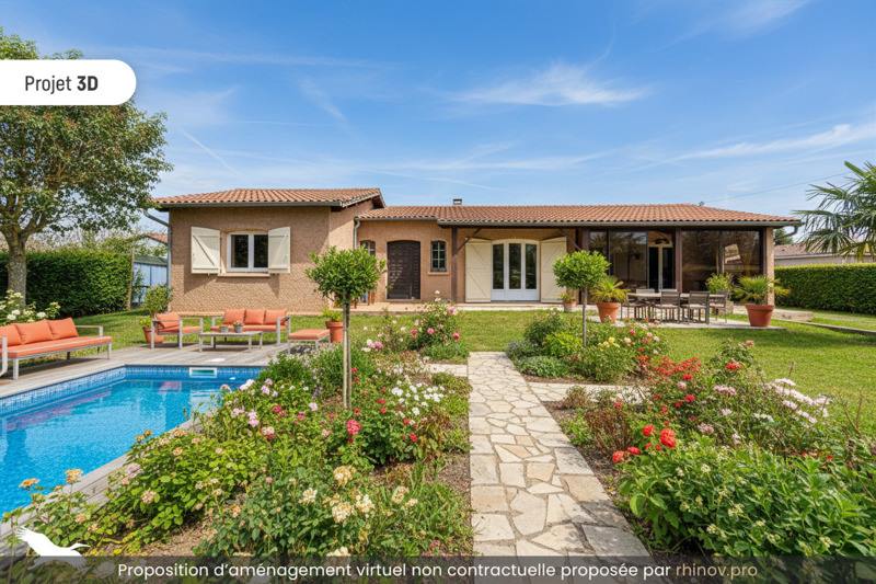 Vente Maison MONTECH - 4 pièces -106 m² - (82700)