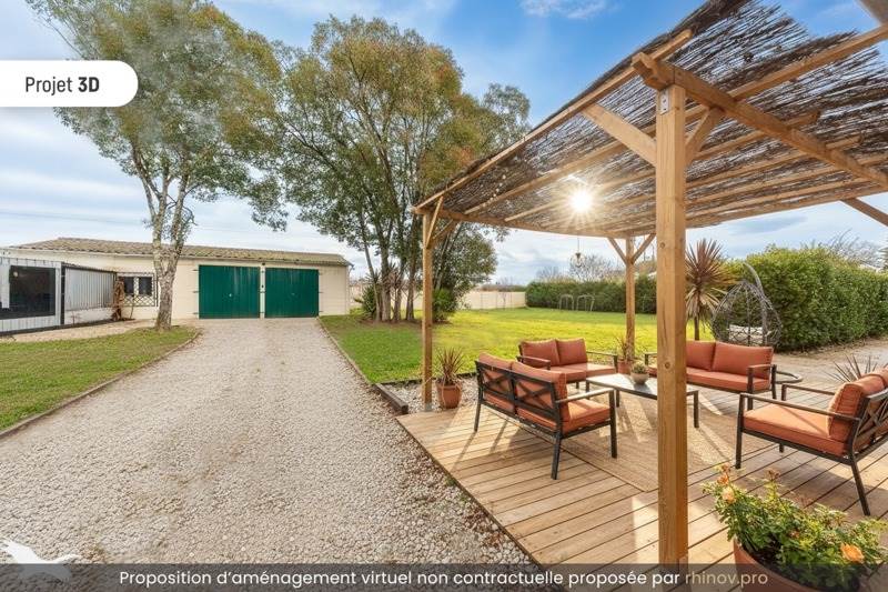 Vente Maison BAYON SUR GIRONDE - 5 pièces -127 m² - (33710)