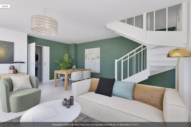 Vente Appartement TOURS - 5 pièces -107 m² - (37100)