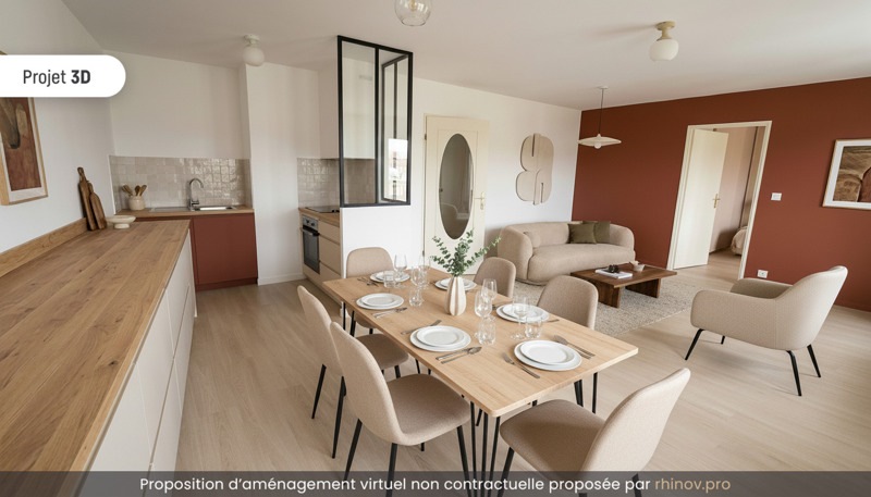 Vente Appartement TOURS - 2 pièces -54 m² - (37100)