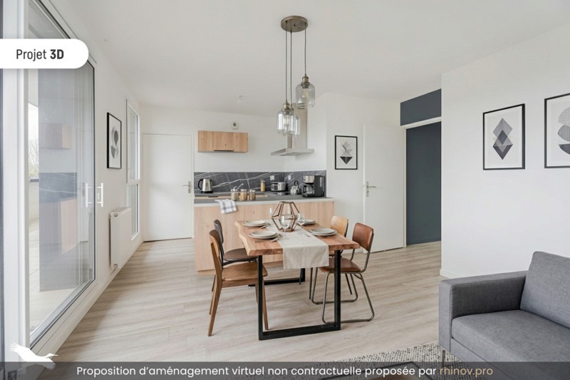 Vente Appartement LE RELECQ KERHUON - 4 pièces -65 m² - (29480)