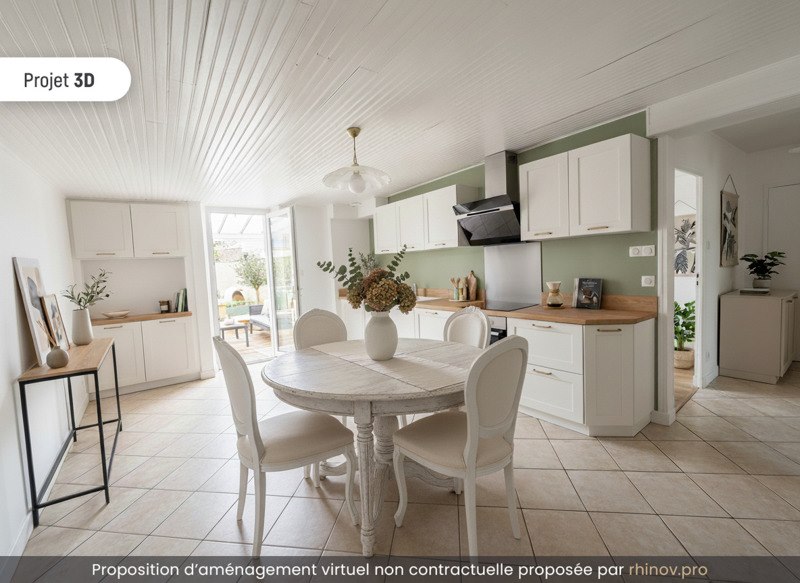 Vente Maison BORS DE MONTMOREAU - 4 pièces -111 m² - (16190)