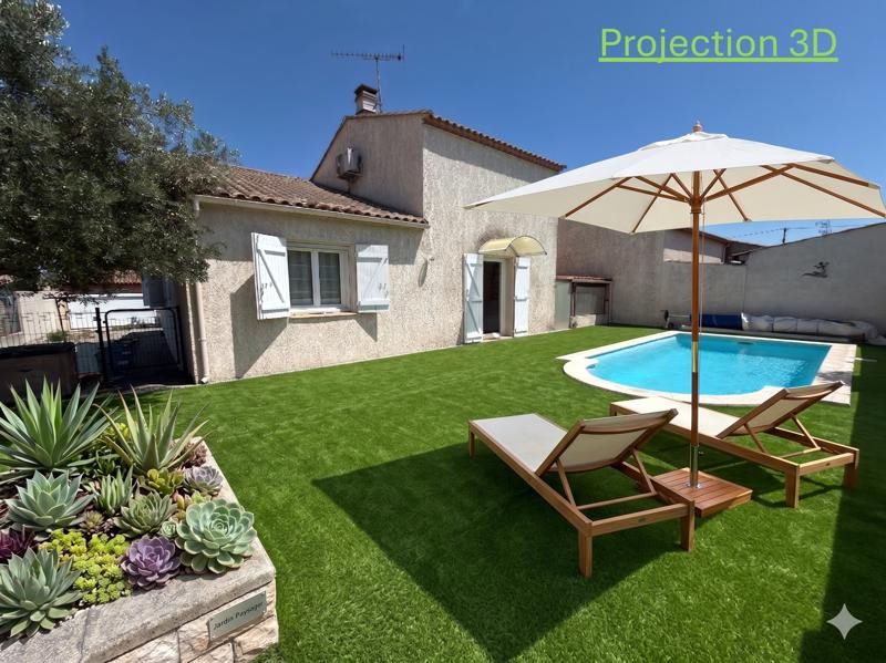 Vente Maison SAUVIAN - 6 pièces -117 m² - (34410)