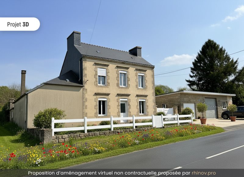 Vente Maison GOURIN - 7 pièces -151 m² - (56110)