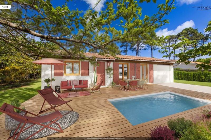 Vente Maison LEGE CAP FERRET - 3 pièces -75 m² - (33950)