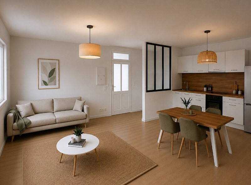 Vente Appartement COUERON - 3 pièces -60,1 m² - (44220)