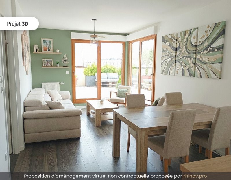 Vente Appartement ST CYR L ECOLE - 3 pièces -71 m² - (78210)