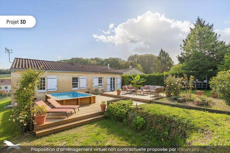 Vente Maison ST JEAN DE BLAIGNAC - 4 pièces -80 m² - (33420)