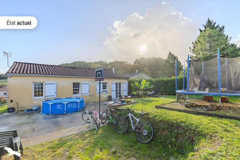 Vente Maison ST JEAN DE BLAIGNAC - 4 pièces -80 m² - (33420)