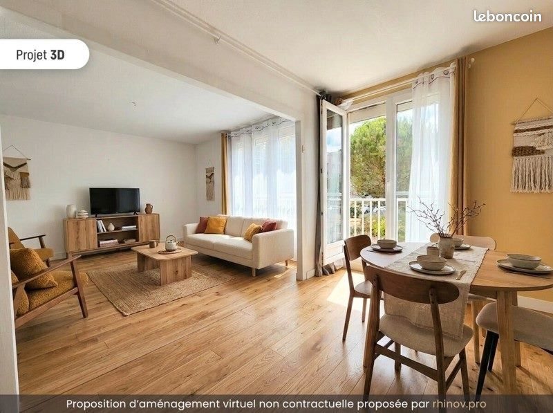 Vente Appartement REZE - 3 pièces -62 m² - (44400)