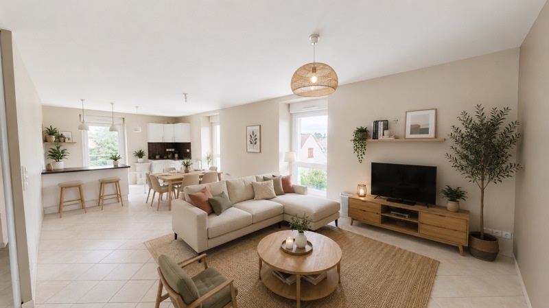 Vente Appartement ST JEAN LE BLANC - 2 pièces -60 m² - (45650)