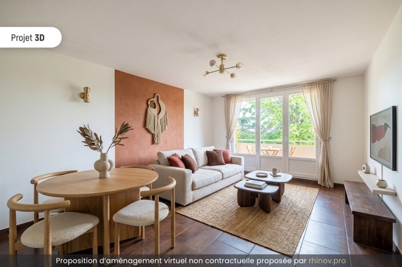 Vente Appartement IRIGNY - 3 pièces -66 m² - (69540)