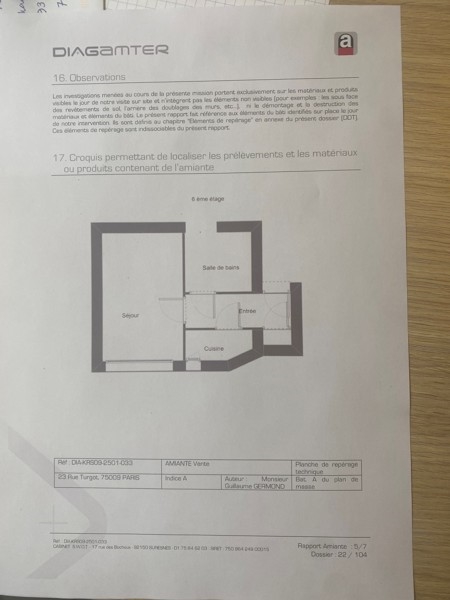 Vente Appartement PARIS 09 - 1 pièce -17 m² - (75009)