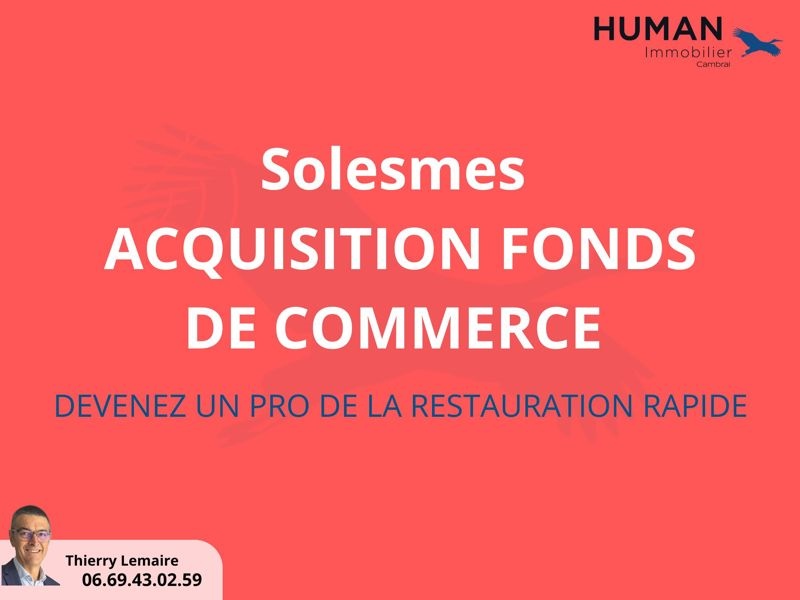 Vente Local commercial SOLESMES - -  51 m² - (59730)