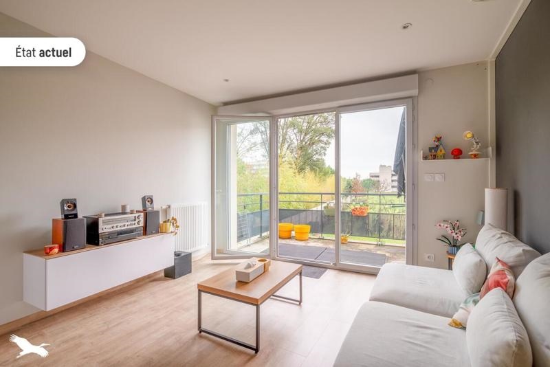 Vente Appartement TOULOUSE - 3 pièces -60 m² - (31100)