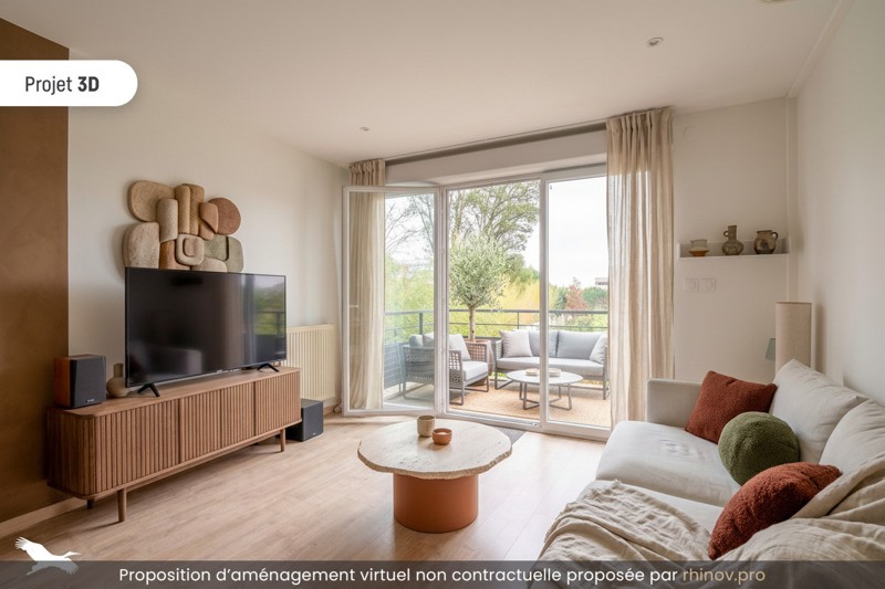 Vente Appartement TOULOUSE - 3 pièces -60 m² - (31100)