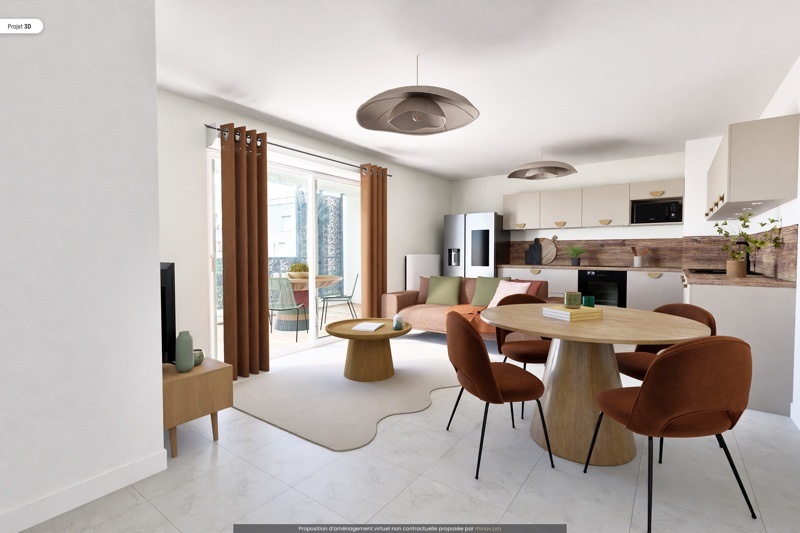 Vente Appartement VILLENAVE D ORNON - 3 pièces -63 m² - (33140)