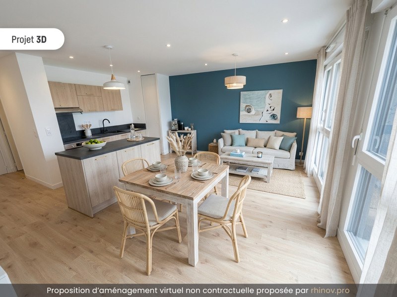 Vente Appartement VILLENAVE D ORNON - 2 pièces -47 m² - (33140)
