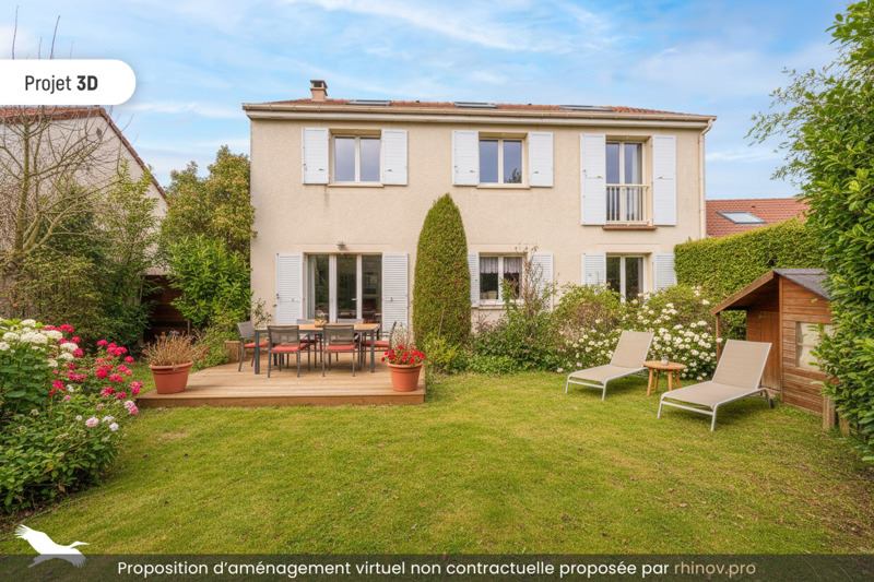 Vente Maison VAUREAL - 8 pièces -150 m² - (95490)