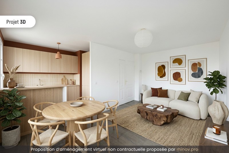 Vente Appartement VAUREAL - 2 pièces -38 m² - (95490)