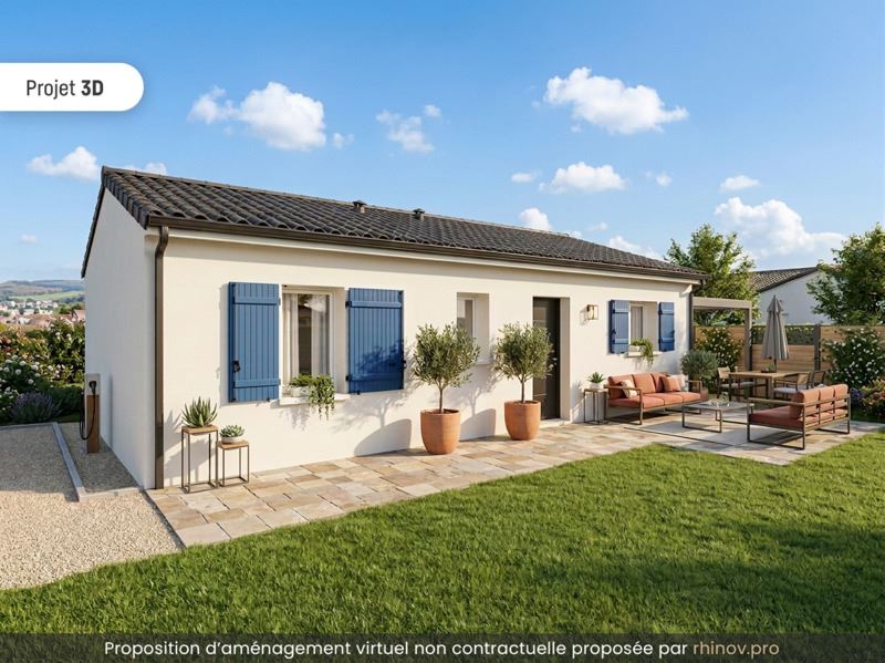 Vente Maison CHATEAU L EVEQUE - 3 pièces -61 m² - (24460)