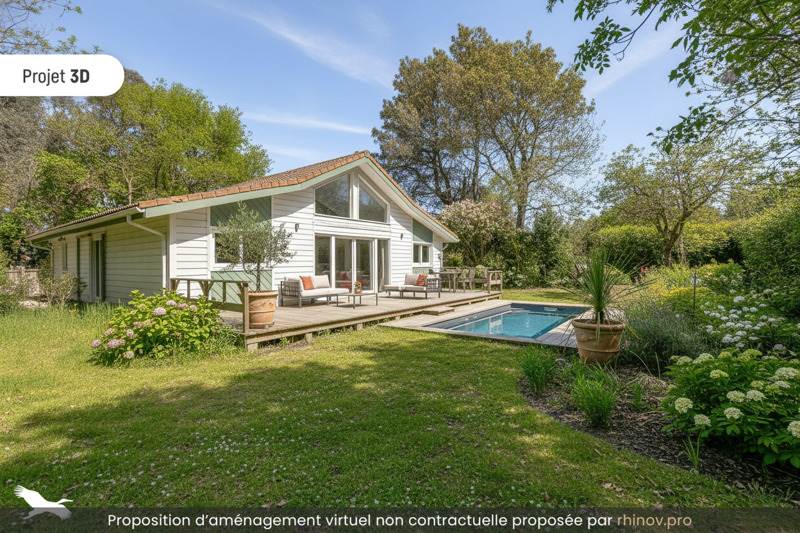 Vente Maison LEGE CAP FERRET - 4 pièces -109 m² - (33950)