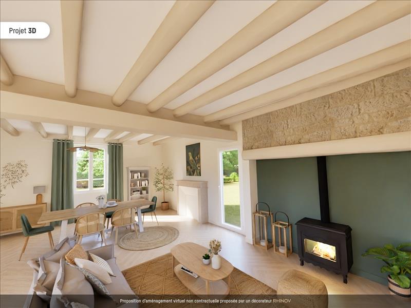 Vente Maison BADEFOLS D ANS - 4 pièces -102 m² - (24390)