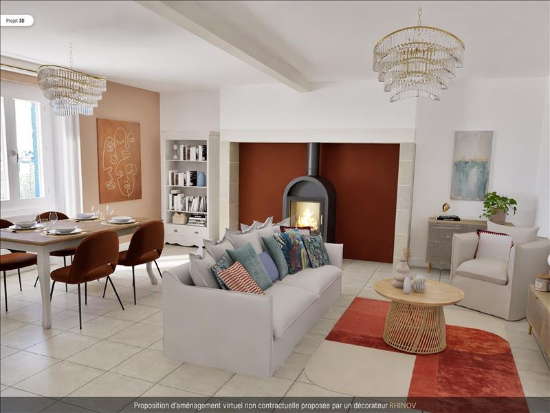 Vente Maison BADEFOLS D ANS - 5 pièces -151 m² - (24390)