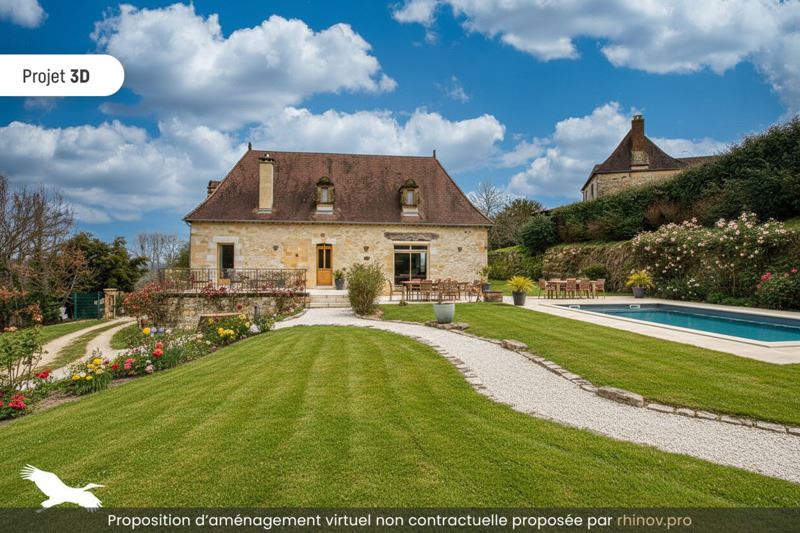 Vente Maison AZERAT - 5 pièces -166 m² - (24210)