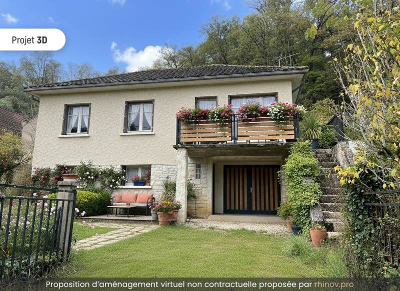 Vente Maison AUBAS - 4 pièces -80 m² - (24290)