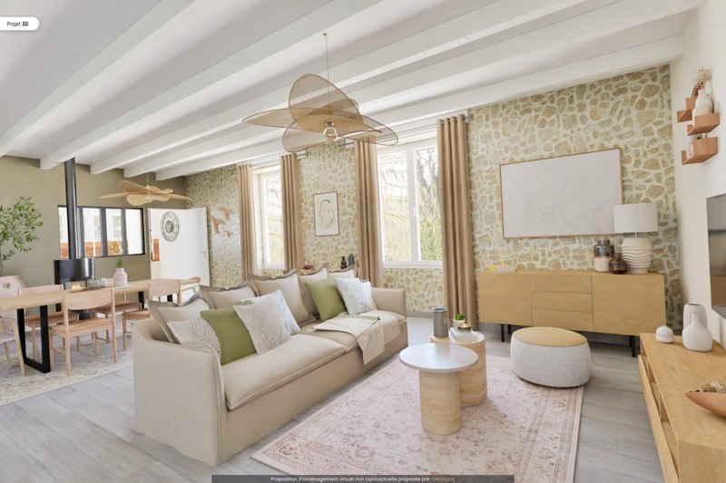 Vente Maison FLEURAC - 6 pièces -120 m² - (24580)