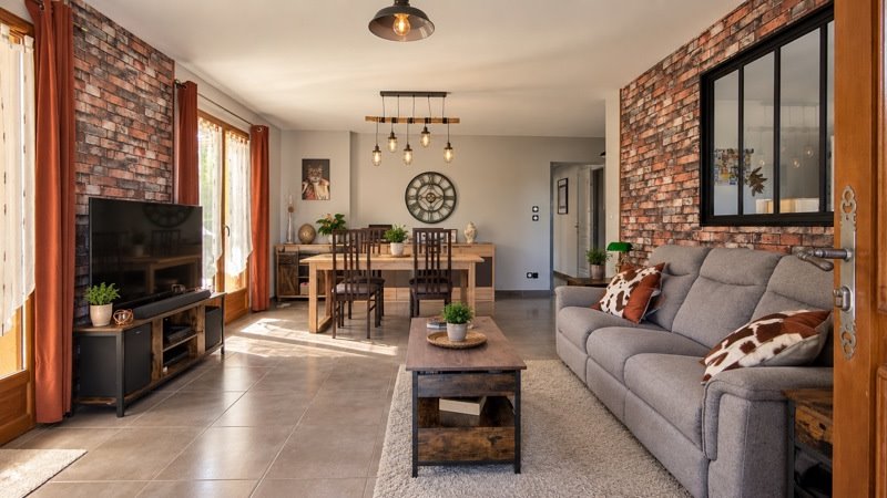 Vente Maison ST ANDRE LE GAZ - 5 pièces -91 m² - (38490)