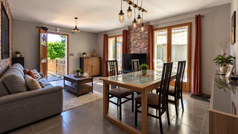 Vente Maison ST ANDRE LE GAZ - 5 pièces -91 m² - (38490)