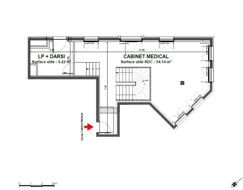 Vente Local commercial Saint-Ouen-sur-Seine - -  169 m² - (93400)