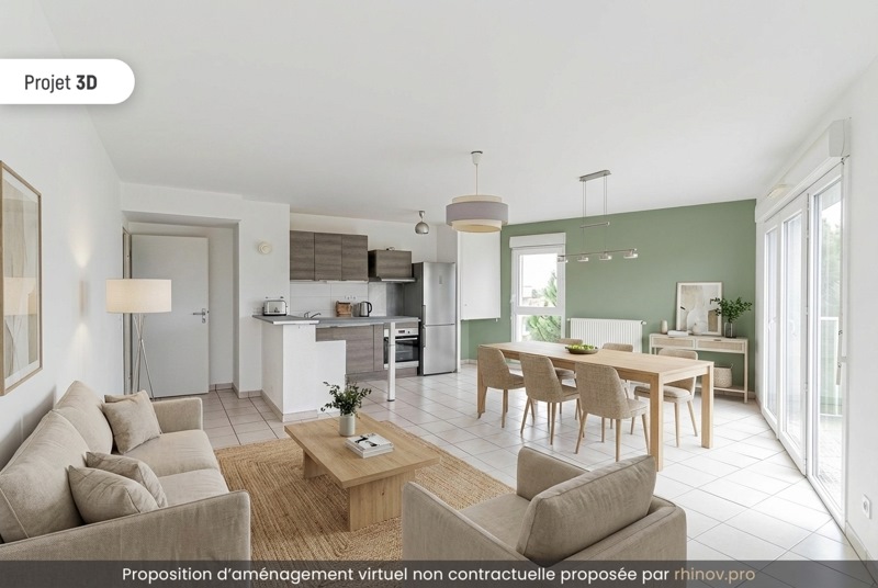 Vente Appartement LE HAILLAN - 6 pièces -86 m² - (33185)