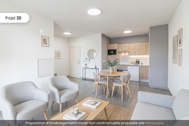 Vente Appartement LE HAILLAN - 3 pièces -62 m² - (33185)